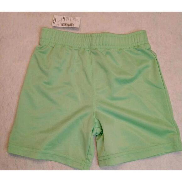 The Children’s Place Bike Shorts Size 3T Green Soft Athletic Lightweight - Picture 2 of 5